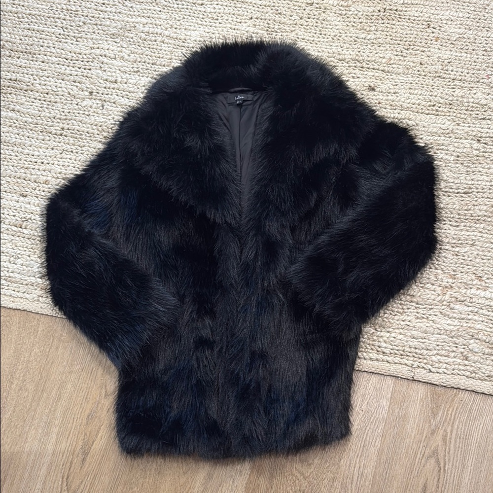 Lulu's Black Teddy Jacket